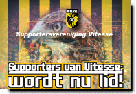Wordt nu lid van de supportersvereniging Vitesse